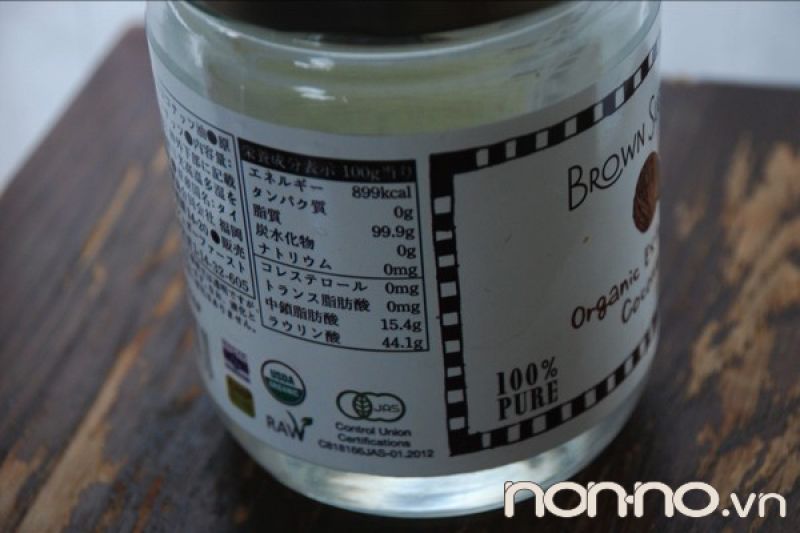 dầu dừa không hề có acid béo 